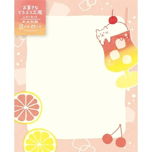 Furukawa Shiko Nagomi Washi Letter Set – Soda Cat