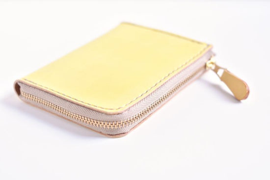 Lemon No.55 (L-shaped zipper mini wallet)