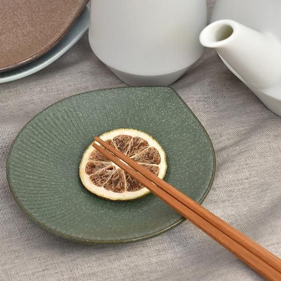 Moa Kiln Changed Green 12.5cm Small Dish, Green Type, Western Tableware, Round Dish, Small Dish, Made in Japan, Minoyaki, Cafe Style, Stylish, Modern