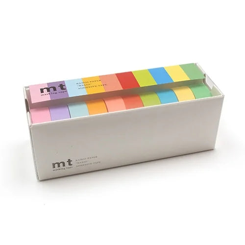 mt Masking Tape 10P – Bright Colors 2 (10 rolls), 15mm×7m