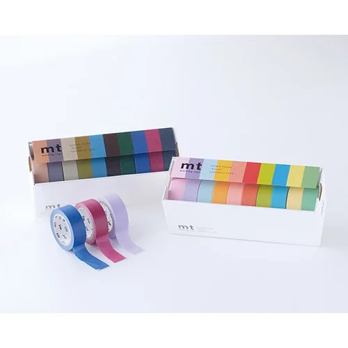 mt Masking Tape 10P – Bright Colors 2 (10 rolls), 15mm×7m