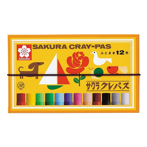 [Sakura Cray-Pas] Thick Cray-Pas, 12 Colors