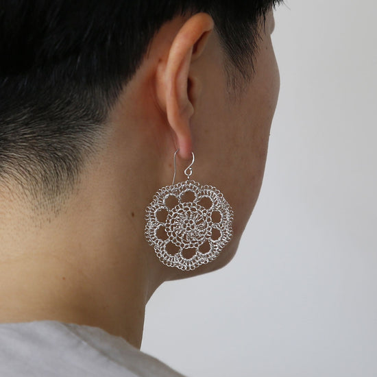 Doily Earrings