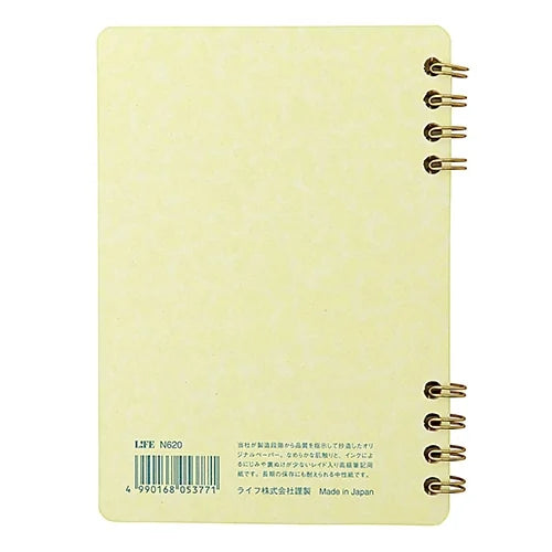 LIFE Cinnamon Ring Notebook – A6, Grid