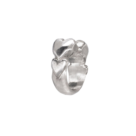 Silver925 Double Heart Ring