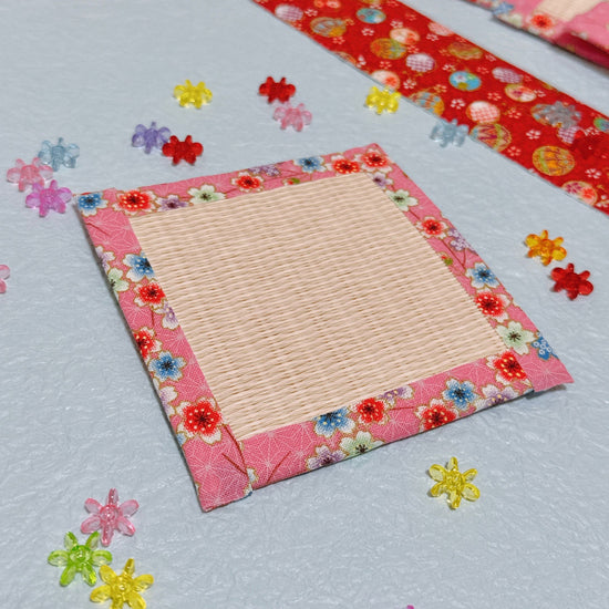 Tatami Coaster "Cherry Blossom Colored Pink "7