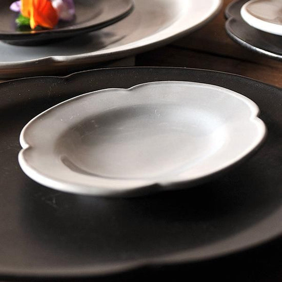 Depre White Petite Oval Plate, white type, Western tableware, shaped plate, made in Japan, Minoyaki