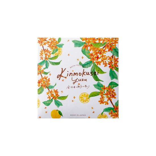 Osmanthus & Yuzu Aromatherapy Bath Powder 40g [Osmanthus] [Yuzu] [Bath Additive]