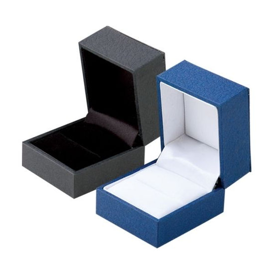 Ring Box, Leather Paper Style Stitch Series, 20 pieces, ST-02-R