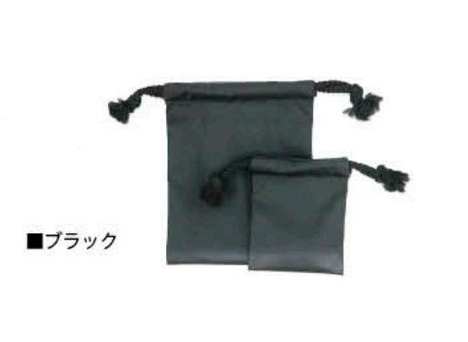 Accessory Drawstring Pouch S Size Leather Style Fabric Square Shape 50pcs SB-030