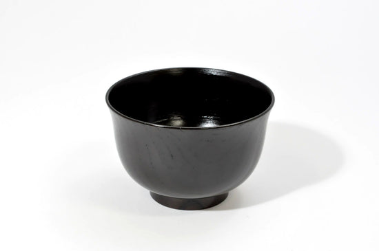 Zelkova 3.7 Habutan Jiru Bowl, Kurozuri, Inner Black Rust SO-0582