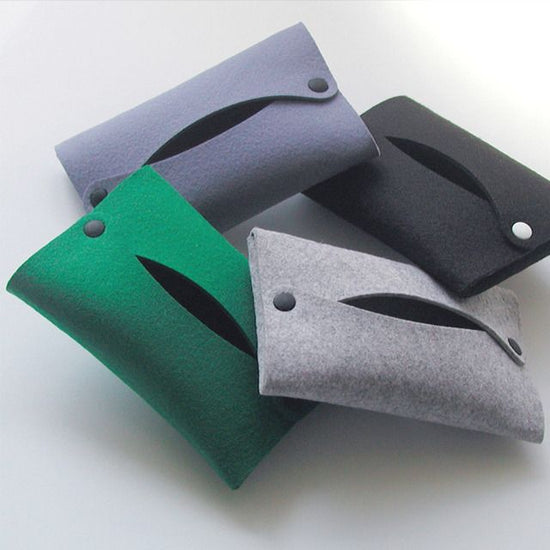 Pocket tissue case (green)