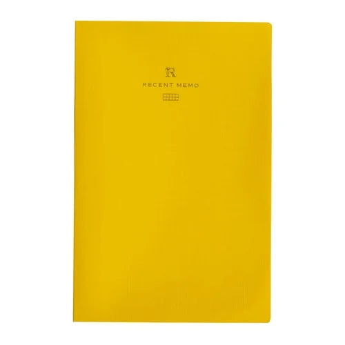 LIFE Recent Memo – Semi-A5, Grid, Yellow