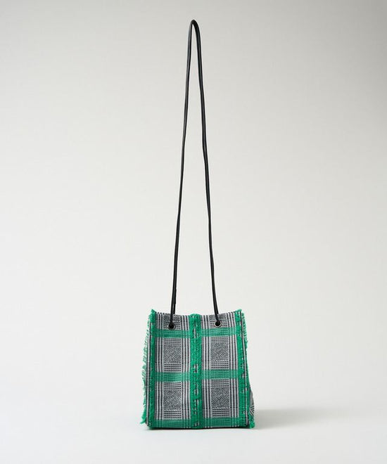 Glen Check Pochette -Square- [Green].