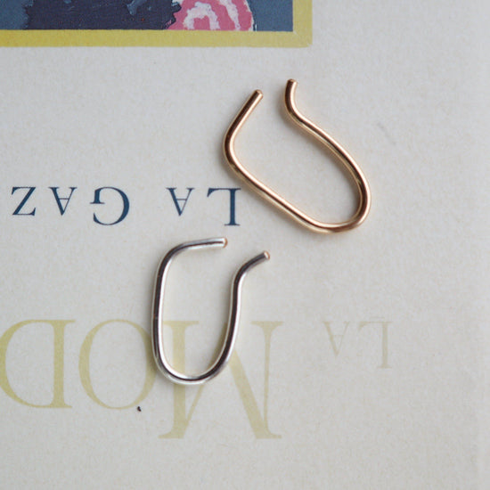 Line earcuff / 14KGF