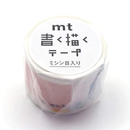 mt Write & Draw Tape (Perforated) – Arigato (Thank You), 32mm×5m
