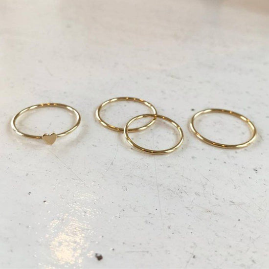 Motif ring (Heart,Star)