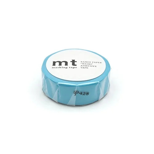 mt Masking Tape – Water Blue, 15mm×7m