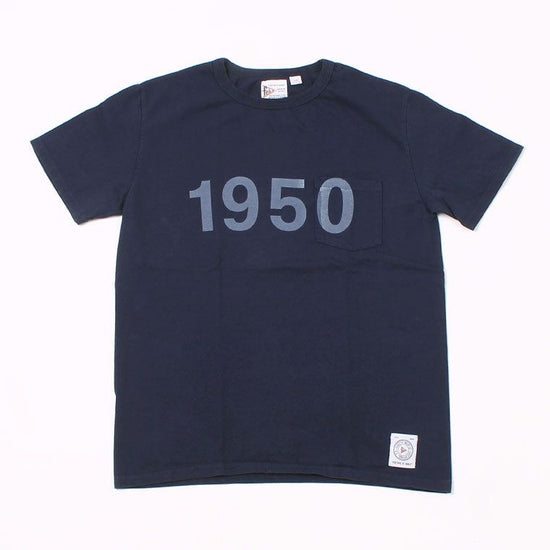 FELCO MADE IN USA S/S CREW POCKET T W/PRINT 1950