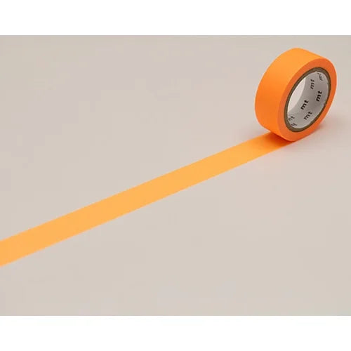 mt Masking Tape – Shocking Orange, 15mm×7m