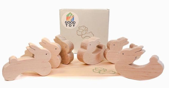 BUNNY BUCKET, set of 6 [GOOD TOY AWARD 2023].