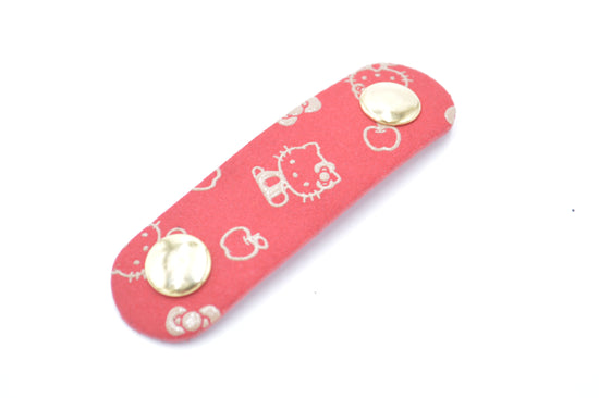 [New] Kitty Inden Cord Holder Red/White Apple Pattern