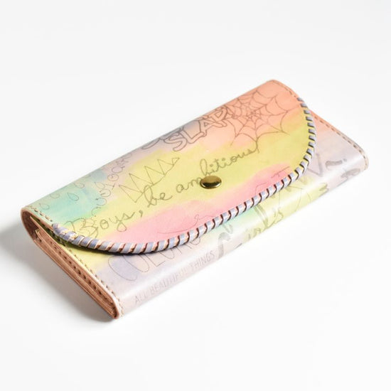 Graffiti No.80 (trifold long wallet)