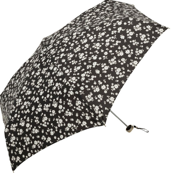Folding Umbrella Zipper Pouch Silhouette Florette Mini