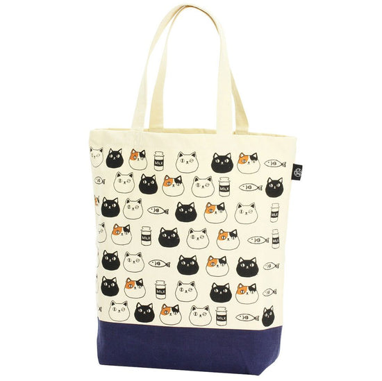 Three Cat Brothers Tote Bag Large Face (13597)