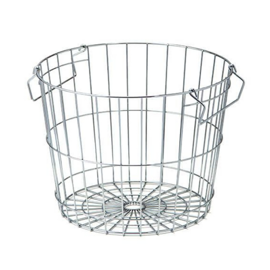 63680 Stacking basket silver