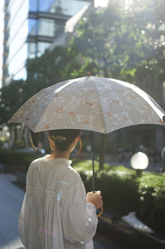 katakata leaf folding umbrella 50cm 8 bones