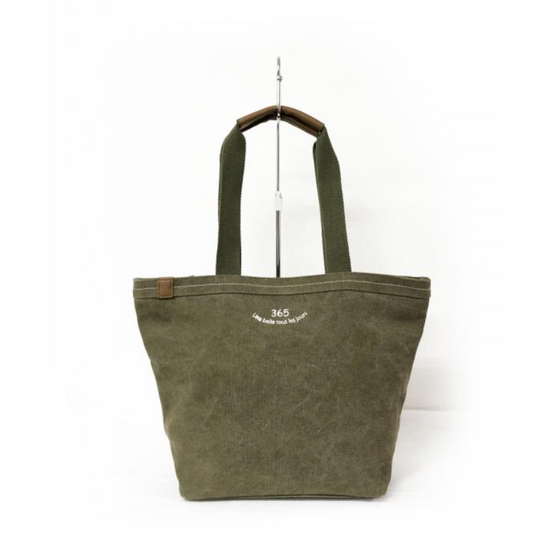 365 Canvas Logo Embroidery Tote