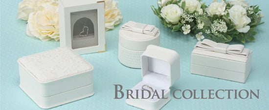 Heart Shaped Ring Case - Bridal Ring Case for 12 Rings AO- KR-250-B