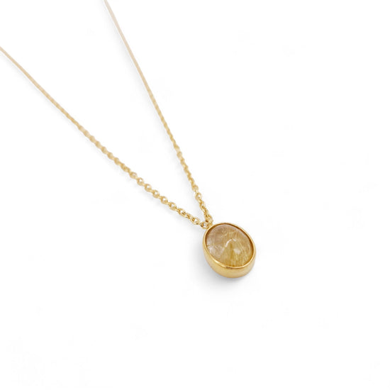 Coral Rutilated Quartz