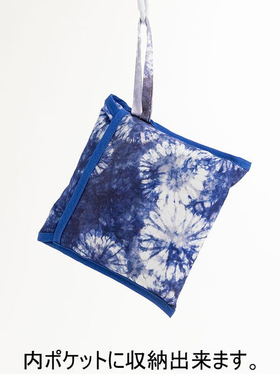 Eco Bag Chrysanthemum and Indigo