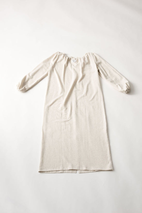 Long Sweat Dress (Beige)