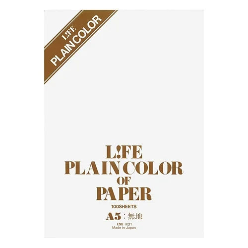 LIFE Plain Report Pad – A5, Plain