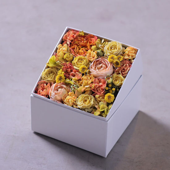 Flower Box-M-yellow×orange