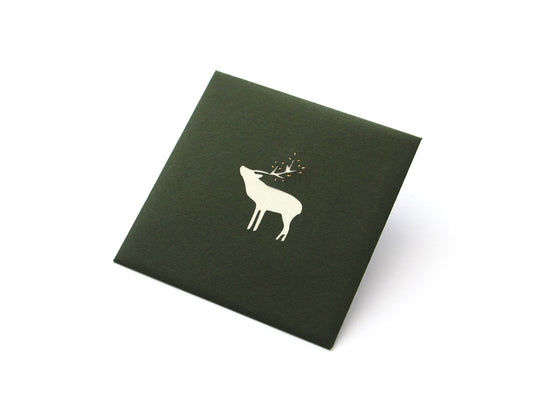 Paper cutout pouch [deer].