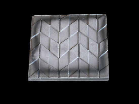 Tile Coaster / Square, Arrow Pattern