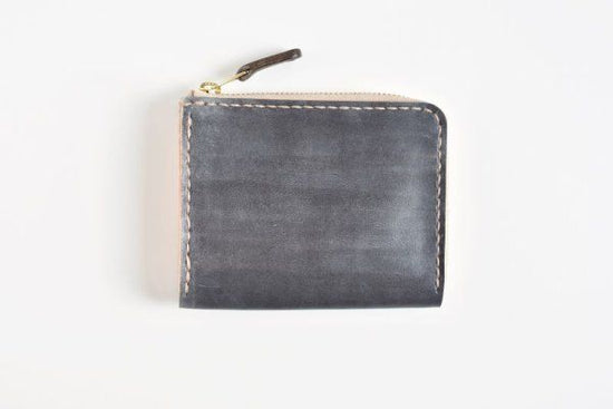 the Black No.62 (L-shaped zipper mini wallet)