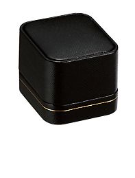 Ring Case S Size, Leather Style Paper CS Series, 10 pieces CS-09-R