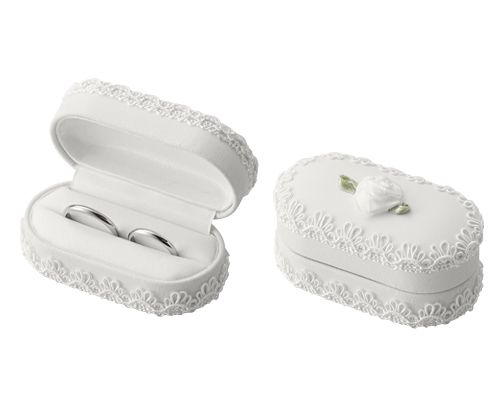 Case for wedding rings, for 2 rings, pack of 6 AR-RDA255