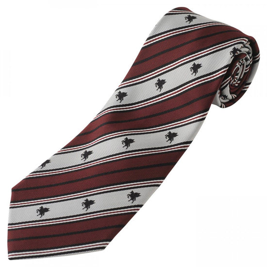 Tie Nishijin silk regimental stripe - 13. Miracle Pegasus pattern Made in Japan