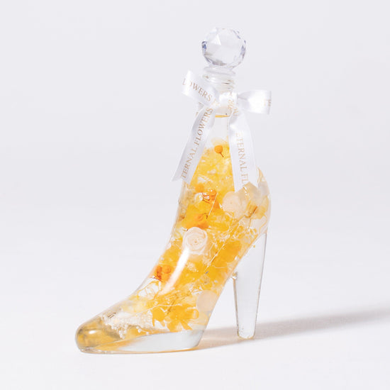 FLOWERiUM glass slipper <yellow>.