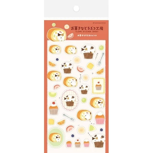 Furukawa Shiko Clear Sticker Sheet – Cat in the Gap