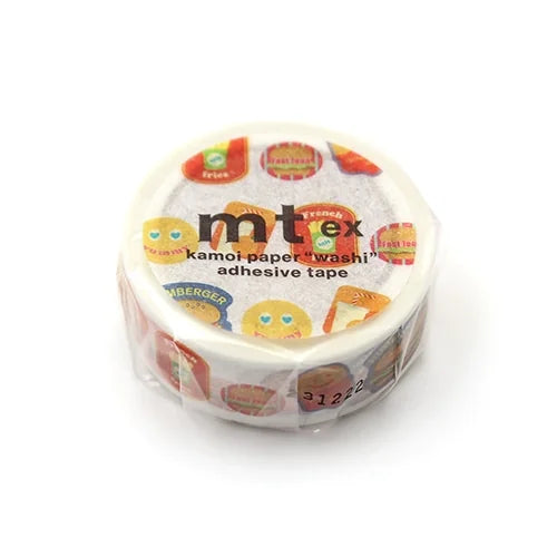 mt Masking Tape ex – Fast Food Stickers, 15mm×7m