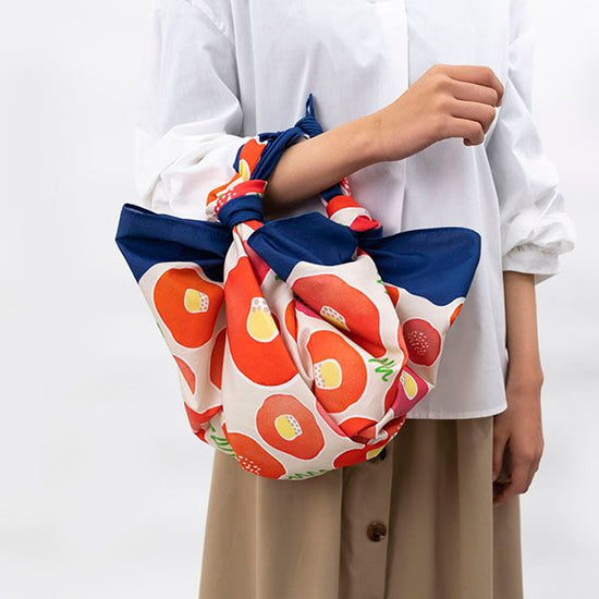 Organic Cotton Furoshiki - Kyo-Tsubaki