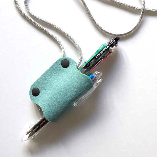 Pen Holder W〈Sky Blue