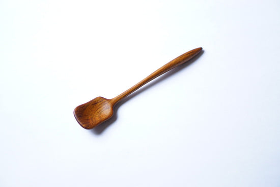 Wooden Jam Spoon (teak)A019-4